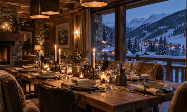 Chef de chalet à Méribel