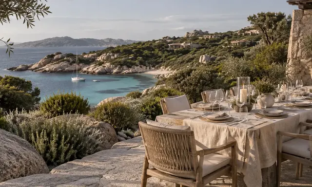 Chef privé en Sardaigne