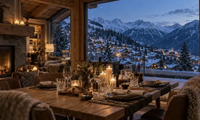 Chef de chalet à Verbier
