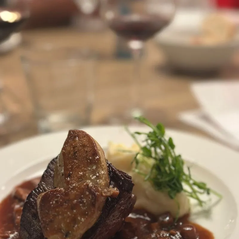 Гастрономическое блюдо от частного шеф-повара в шале